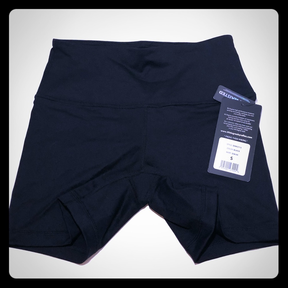 90 Degrees by Reflex High Waisted Shorts NWT